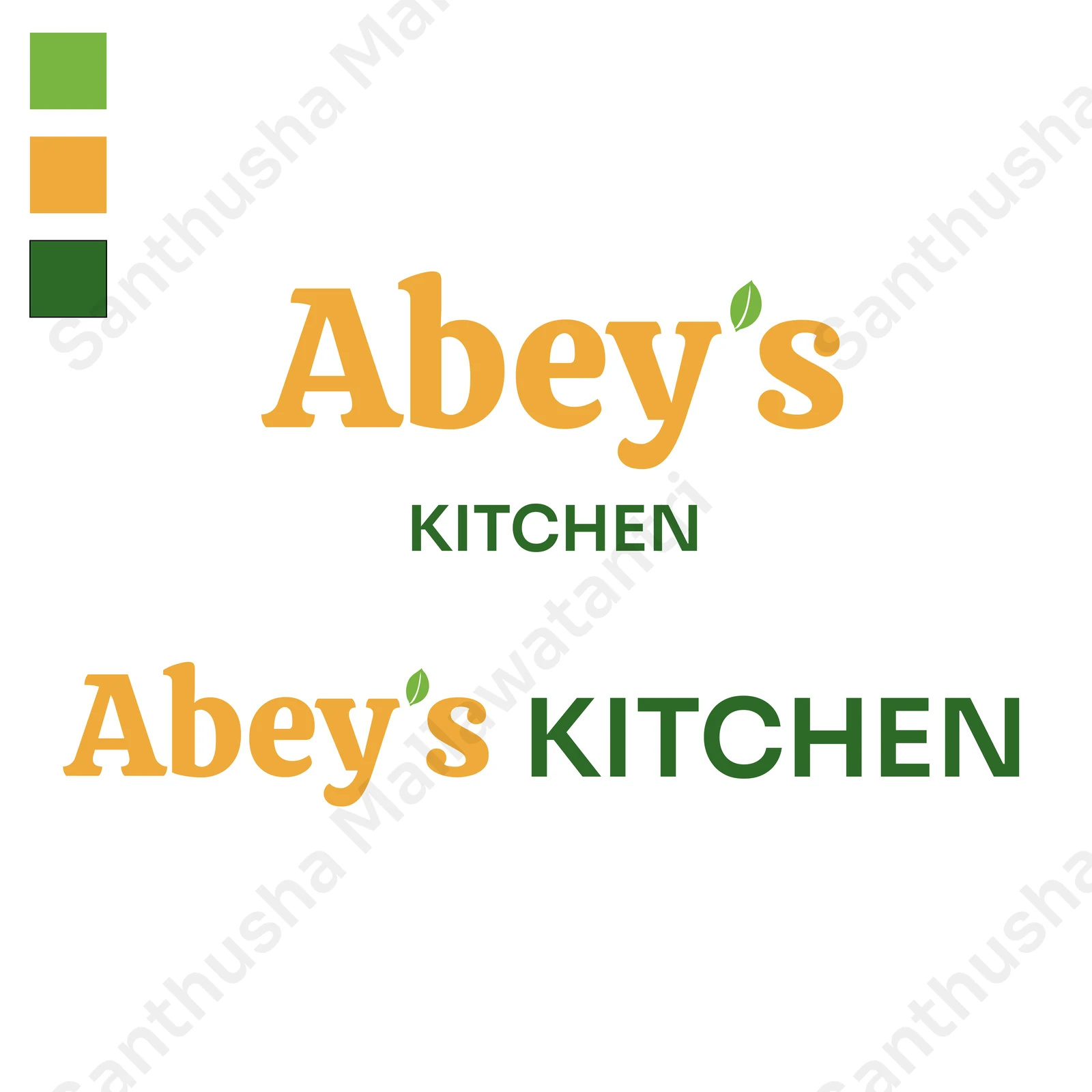 Wordmark-led logo explorations in vertical and horizontal arrangements